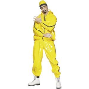 Smiffys Unisex Adult Rapper Costume Set / Yellow
